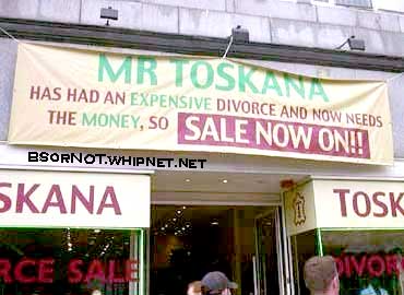 divorce sale, failed marriage