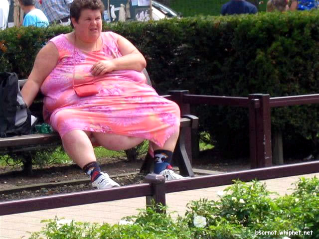 Fat Redneck woman, belly fat