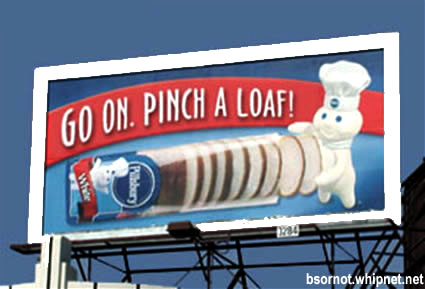 pinch the doughboy, pinch a loaf