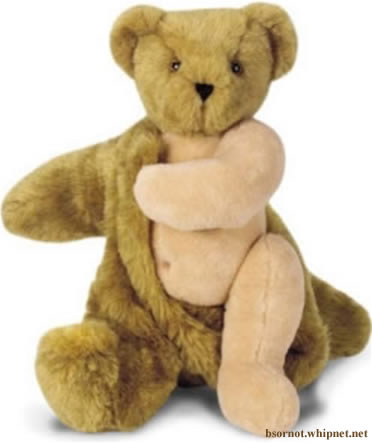 Bearly Legal, stripped down, under the skin