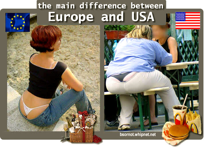 European Women vs American Women, europe vs. america, european women are  hot