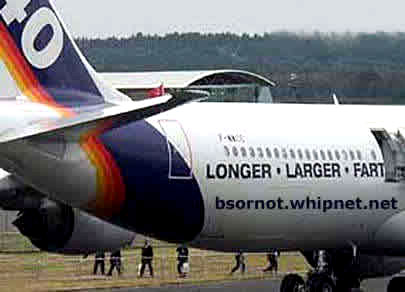 Air Cargo, longer, larger, fart