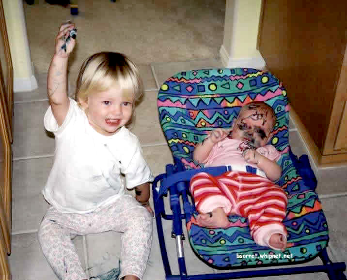 guilty as charged, magic marker, kids with crayons