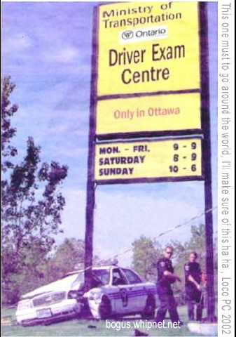 Canadian driving class, Priceless Canadian, priceless driving instructor