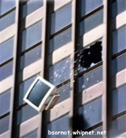 Monitor toss, frustrated co worker, redneck monitor