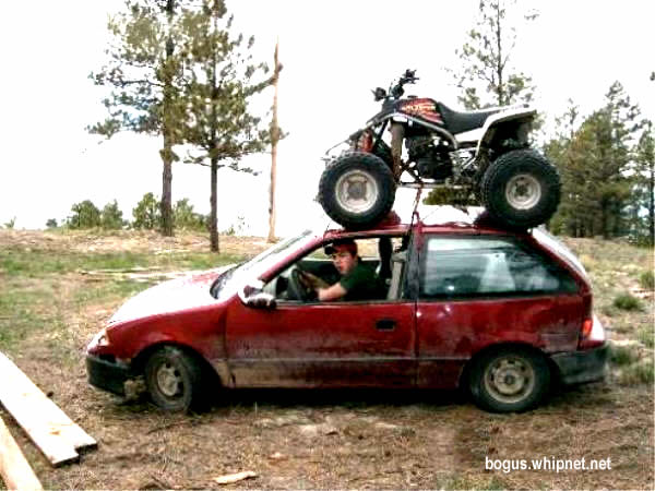 Redneck ATV Hauler