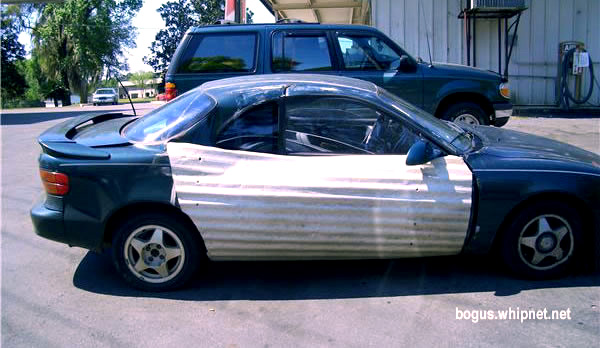 Redneck auto body repair, redneck body shop