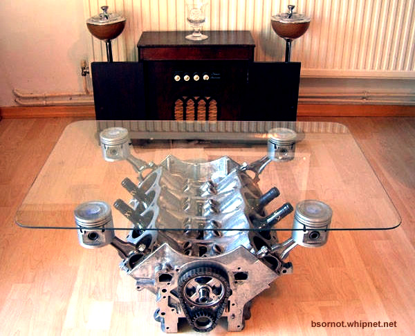 Redneck engine stand, mechanics bench, automobile engine table