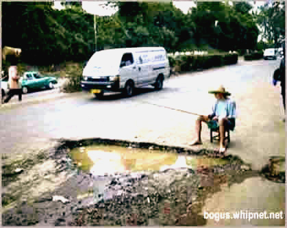 redneck fishing hole, lake redneck