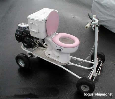 Priceless Potty, Toilet Scooter