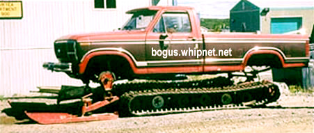 Redneck Snow Mobile, Redneck Swamp Tank