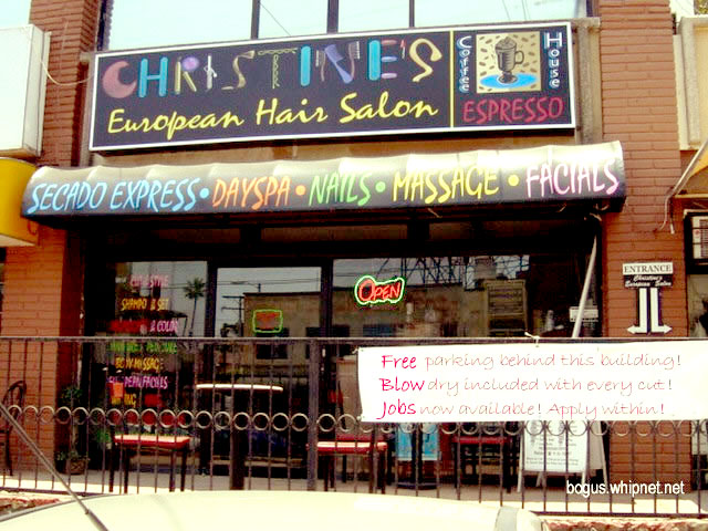 Priceless Salon, free, blow, jobs