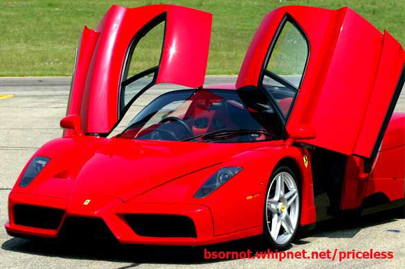 ferrari enzo, showroom, million dollar car