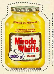 miracle whiffs, miracle whip, mayo, mayonaise, redneck salad dressing, crazy labels