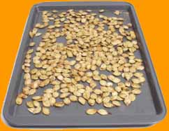 baked pumpkin seeds, roasted pumpkin seeds