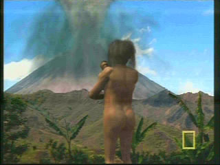 The Volcanic eruption responsible for the death of the Hobbit on Flores