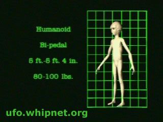 Humanoid alien