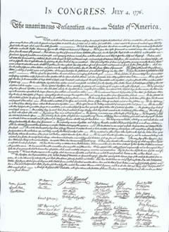 Declaration of Independence